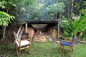 Cosy campfire - Daintree Seascapes
